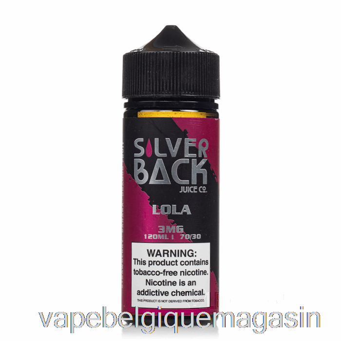 Vape Shop Bruxelles Lola - Silverback Juice Co. - 120 Ml 0 Mg